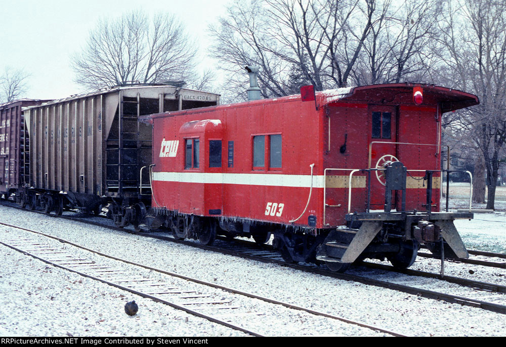 Toledo Peoria & Western caboose #503